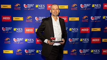 RBG Global Engineering & Technology Director wins prestigious award at MEED Projects Awards 2022